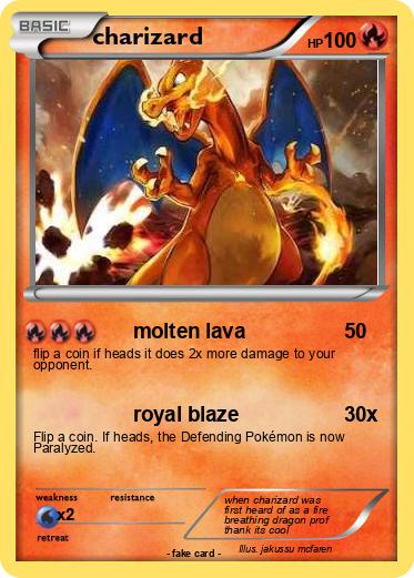 Pokemon charizard