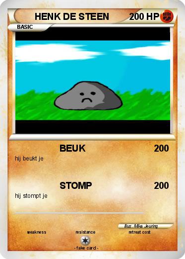 Pokemon HENK DE STEEN