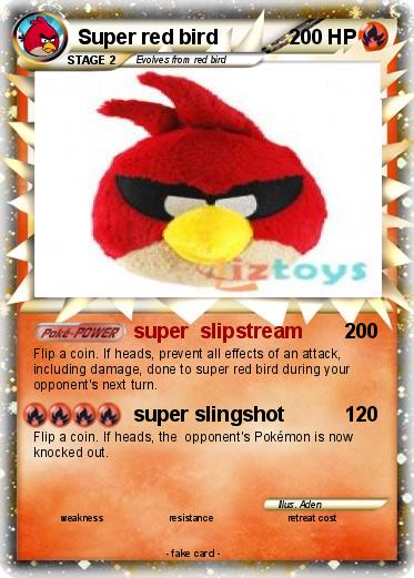 Pokemon Super red bird