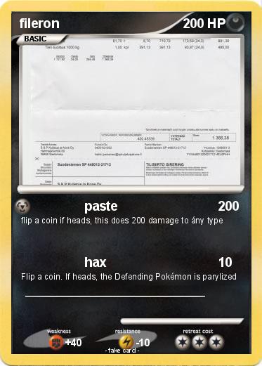 Pokemon fileron