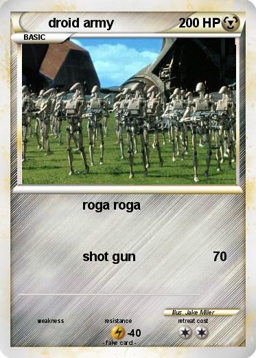 Pokemon droid army
