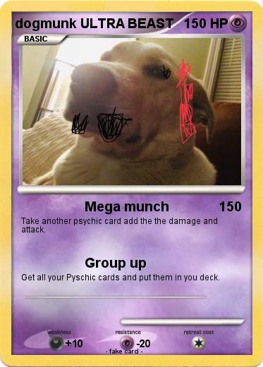 Pokemon dogmunk ULTRA BEAST