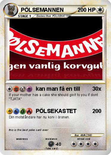 Pokemon PÖLSEMANNEN