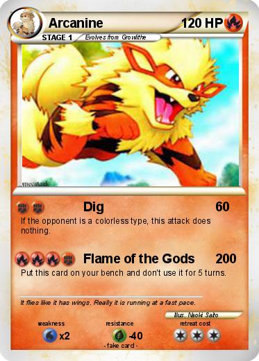 Pokemon Arcanine