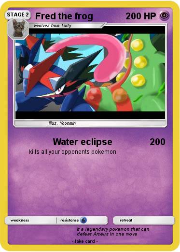 Pokemon Fred the frog