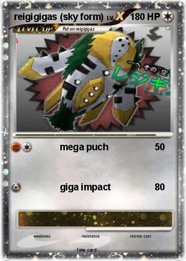 Pokemon reigigigas (sky form)