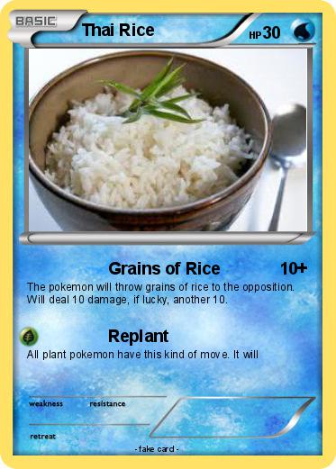 Pokemon Thai Rice