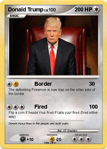 Pokemon Donald Trump