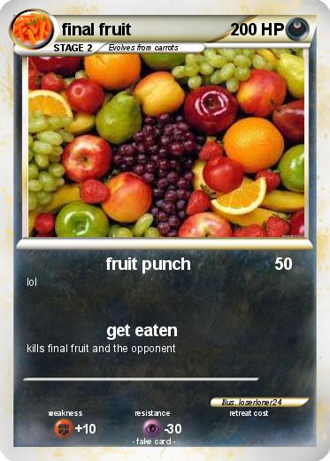 Pokemon final fruit