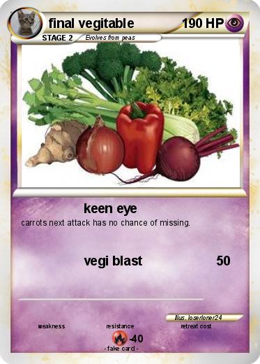 Pokemon final vegitable