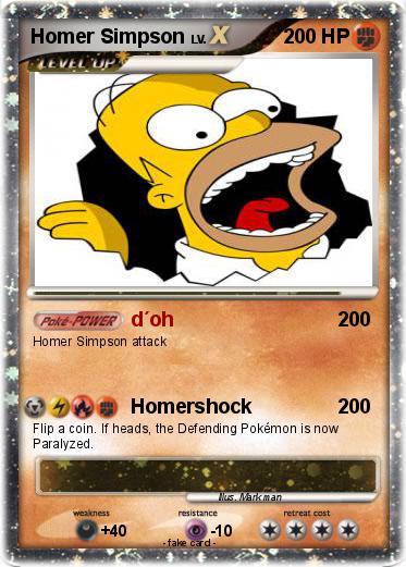 Pokemon Homer Simpson