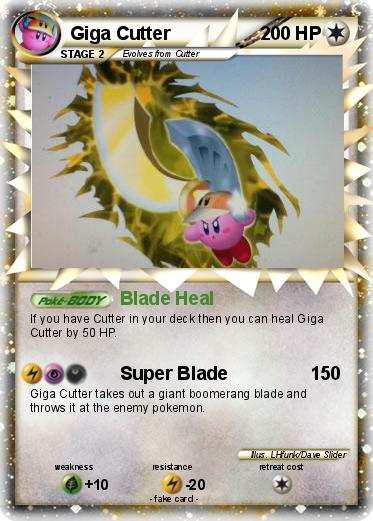 Pokemon Giga Cutter