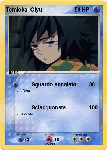 Pokemon Tomioka  Giyu