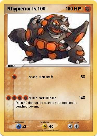 Pokemon Rhypierior lv.100               1