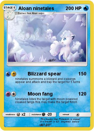 Pokemon Aloan ninetales