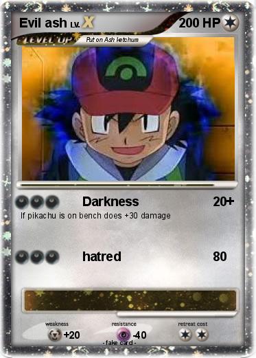 Pokemon Evil ash