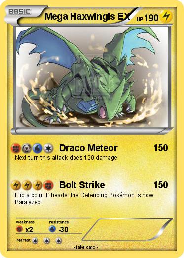 Pokemon Mega Haxwingis EX