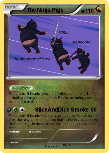 Pokemon The Ninja Pigs