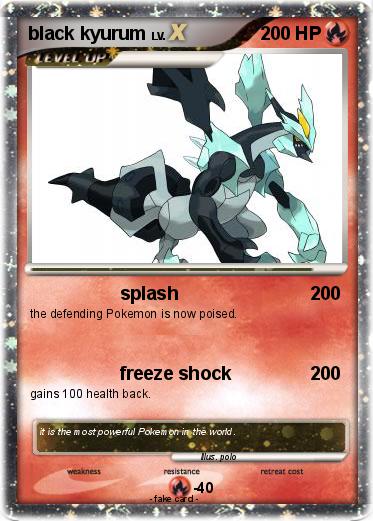 Pokemon black kyurum