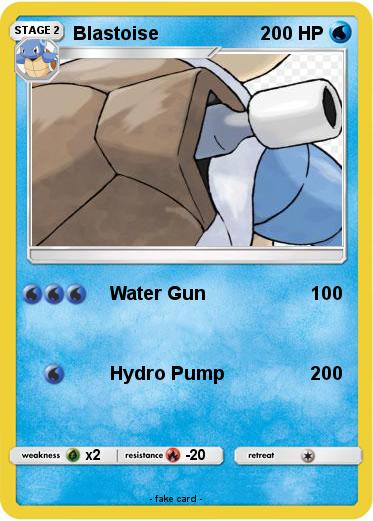 Pokemon Blastoise