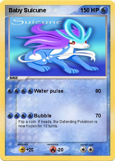 Pokemon Baby Suicune