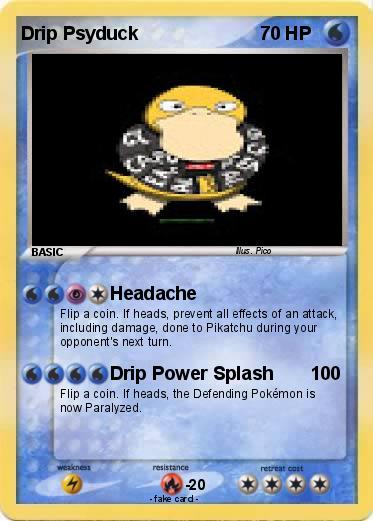 Pokemon Drip Psyduck