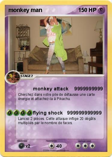 Pokemon monkey man