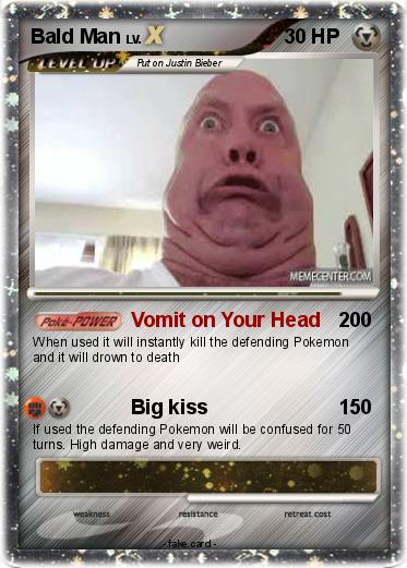 Pokemon Bald Man