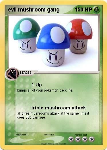 Pokemon evil mushroom gang