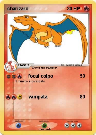 Pokemon charizard