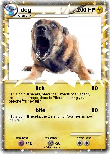 Pokemon dog