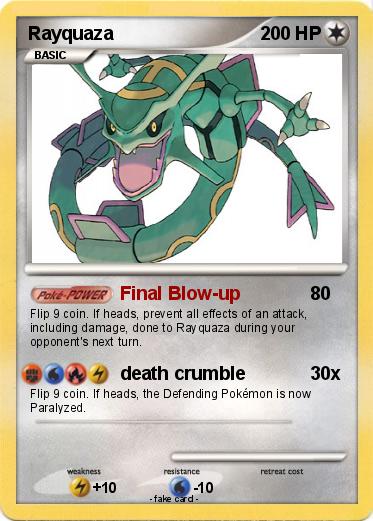 Pokemon Rayquaza