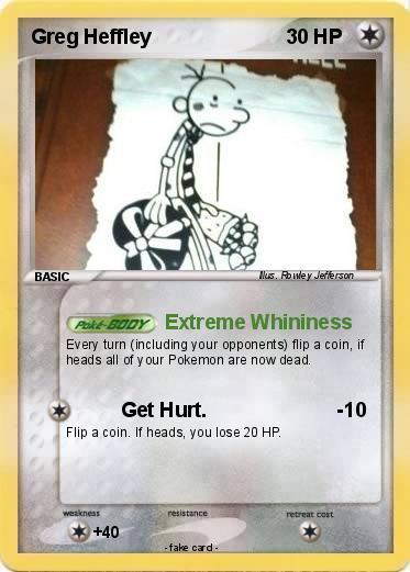 Pokemon Greg Heffley