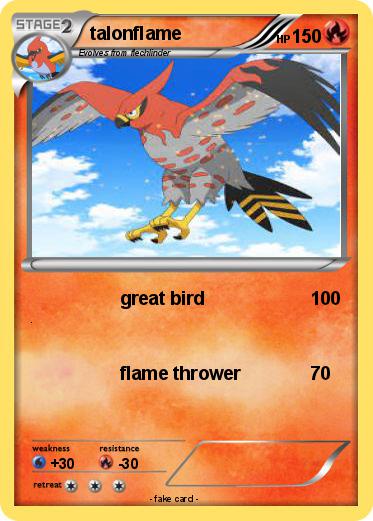 Pokemon talonflame