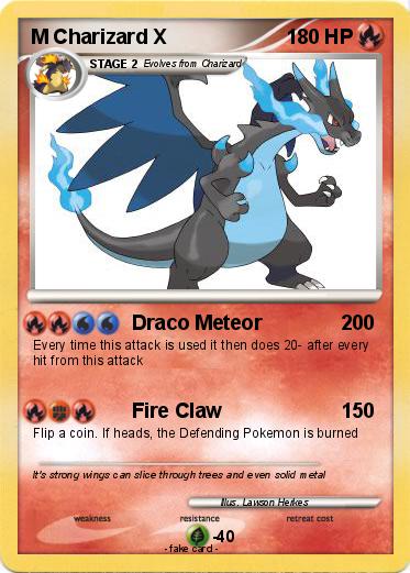 Pokemon M Charizard X