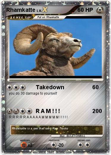 Pokemon Rhamkatte