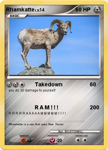 Pokemon Rhamkatte