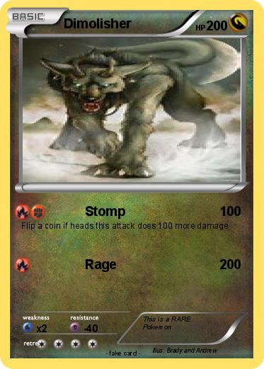 Pokemon Dimolisher