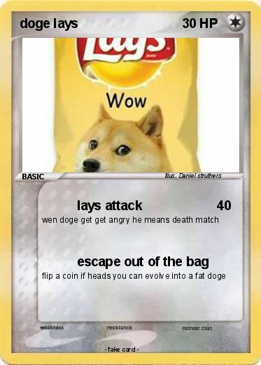 Pokemon doge lays