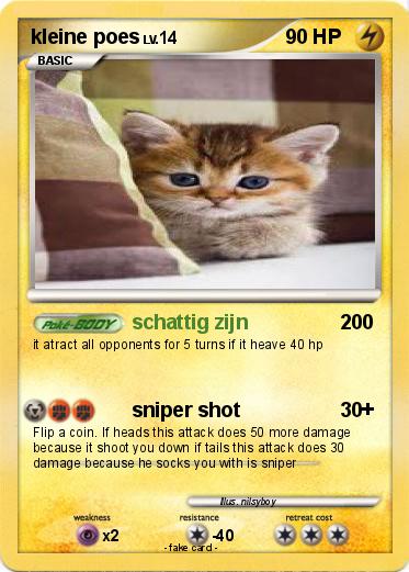 Pokemon kleine poes