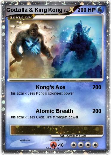 Pokemon Godzilla & King Kong