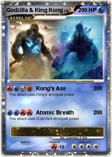 Pokemon Godzilla & King Kong