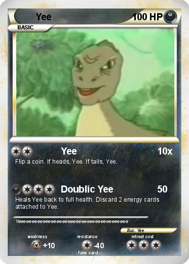 Pokemon Yee