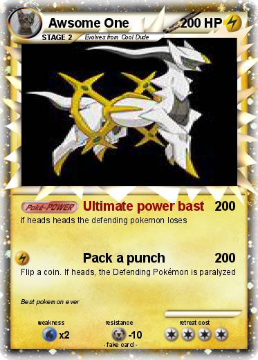 Pokemon Awsome One