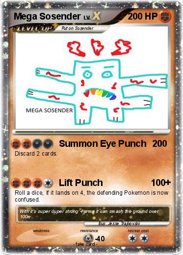 Pokemon Mega Sosender