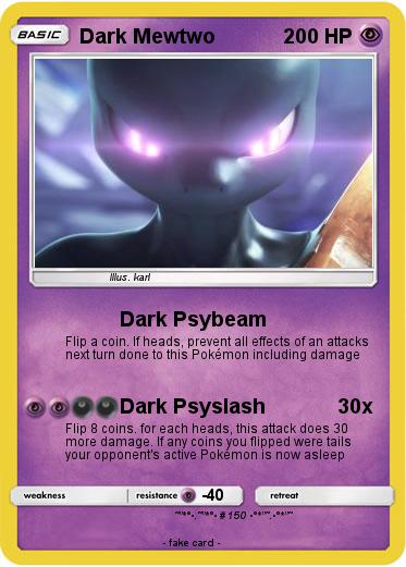 Pokemon Dark Mewtwo