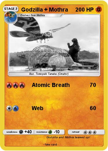 Pokemon Godzilla + Mothra