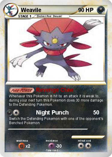 Pokemon Weavile