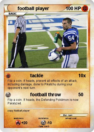 Pokemon football player