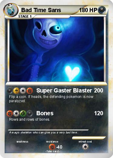 Pokemon Bad Time Sans